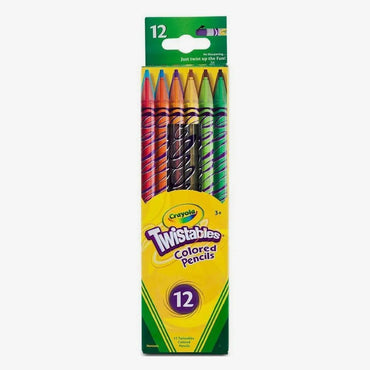 Crayola Twistables Crayons Pack Of 12 The Stationers